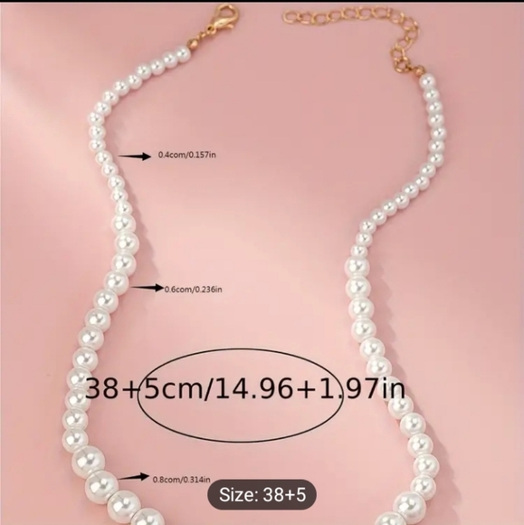 Classic Pearl necklace - Picture 3 of 4